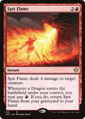 2022 Magic: The Gathering: Starter Commander Decks (SCD) - Spit Flame (#158, Rare) (, Near Mint)