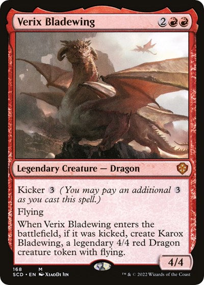 2022 Magic: The Gathering: Starter Commander Decks (SCD) - Verix Bladewing (#168, Mythic Rare) (, Near Mint)