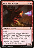2022 Magic: The Gathering: Starter Commander Decks (SCD) - Rapacious Dragon (#154, Common) (, Near Mint)