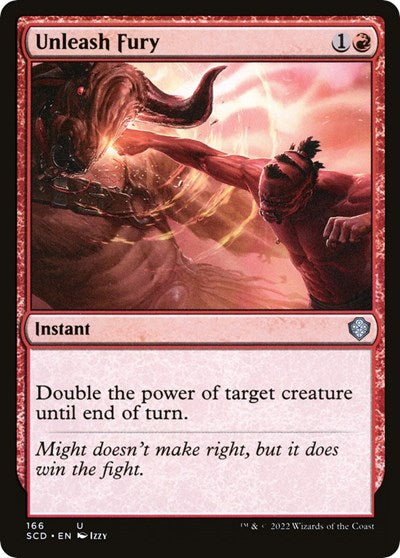 2022 Magic: The Gathering: Starter Commander Decks (SCD) - Unleash Fury (#166, Uncommon) (, Near Mint)
