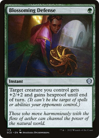 2022 Magic: The Gathering: Starter Commander Decks (SCD) - Blossoming Defense (#173, Uncommon) (, Near Mint)