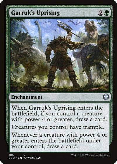 2022 Magic: The Gathering: Starter Commander Decks (SCD) - Garruks Uprising (#185, Uncommon) (, Near Mint)