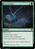 2022 Magic: The Gathering: Starter Commander Decks (SCD) - Return to Nature (#206, Common) (, Near Mint)