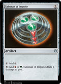 2022 Magic: The Gathering: Starter Commander Decks (SCD) - Talisman of Impulse (#281, Uncommon) (, Near Mint)