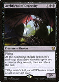 2022 Magic: The Gathering: Starter Commander Decks (SCD) - Archfiend of Depravity (#67, Rare) (, Near Mint)