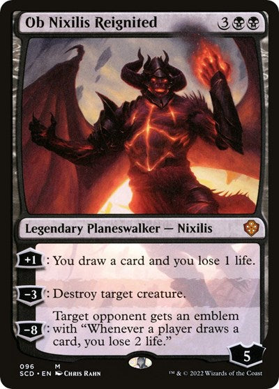 2022 Magic: The Gathering: Starter Commander Decks (SCD) - Ob Nixilis Reignited (#96, Mythic Rare) (, Near Mint)