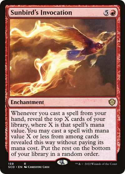 2022 Magic: The Gathering: Starter Commander Decks (SCD) - Sunbirds Invocation (#159, Rare) (, Near Mint)