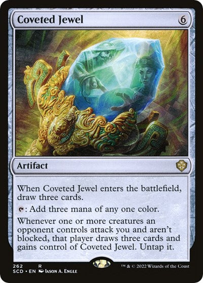2022 Magic: The Gathering: Starter Commander Decks (SCD) - Coveted Jewel (#262, Rare) (, Near Mint)