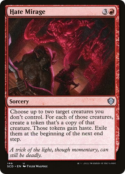 2022 Magic: The Gathering: Starter Commander Decks (SCD) - Hate Mirage (#146, Uncommon) (, Near Mint)