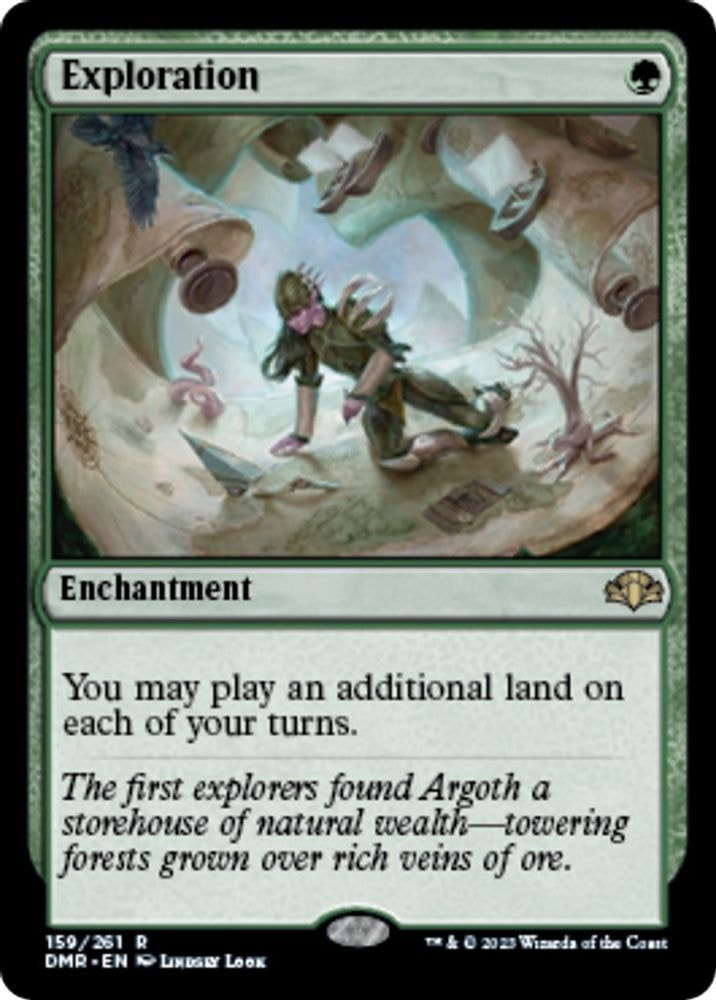 2023 Magic: The Gathering: Dominaria Remastered (DMR) - Exploration (#159, Rare) (, Near Mint)