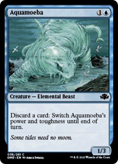 2023 Magic: The Gathering: Dominaria Remastered (DMR) - Aquamoeba (#38, Common) (, Lightly Played)
