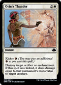 2023 Magic: The Gathering: Dominaria Remastered (DMR) - Orims Thunder (#18, Common)