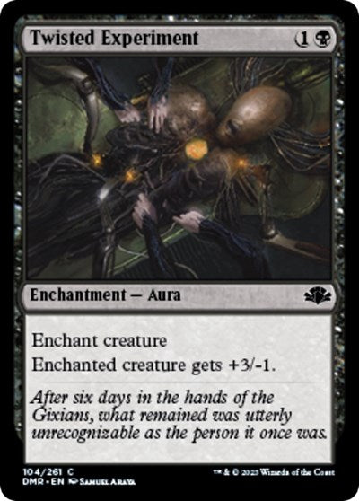 2023 Magic: The Gathering: Dominaria Remastered (DMR) - Twisted Experiment (#104, Common) (, Lightly Played)