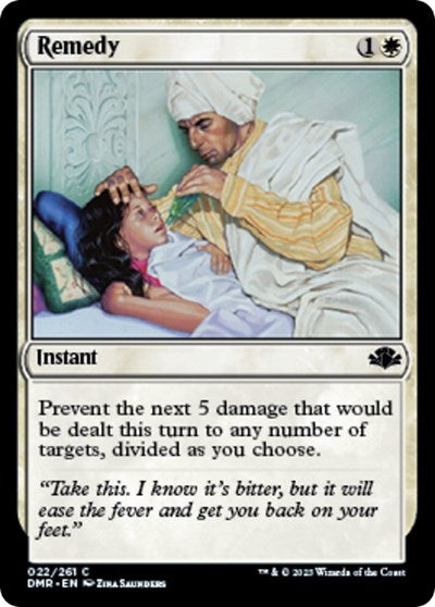 2023 Magic: The Gathering: Dominaria Remastered (DMR) - Remedy (#22, Common) (, Lightly Played)