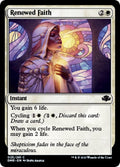 2023 Magic: The Gathering: Dominaria Remastered (DMR) - Renewed Faith (#23, Common) (, Lightly Played)