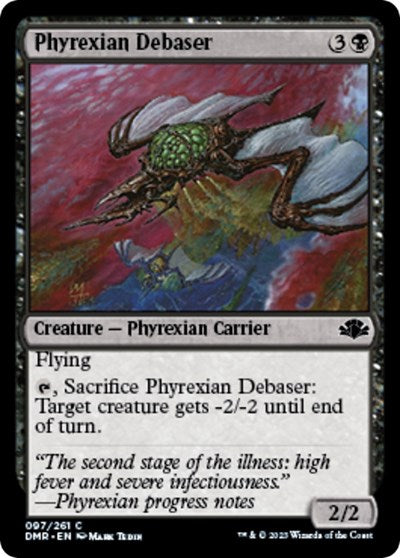 2023 Magic: The Gathering: Dominaria Remastered (DMR) - Phyrexian Debaser (#97, Common) (, Lightly Played)