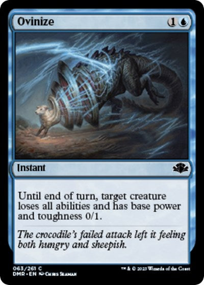 2023 Magic: The Gathering: Dominaria Remastered (DMR) - Ovinize (#63, Common) (, Lightly Played)