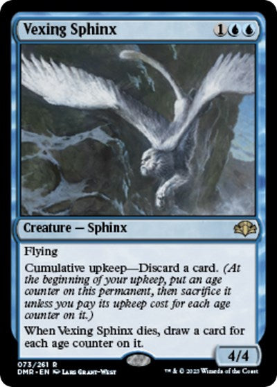 2023 Magic: The Gathering: Dominaria Remastered (DMR) - Vexing Sphinx (#73, Rare) (, Lightly Played)