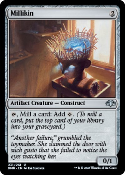 2023 Magic: The Gathering: Dominaria Remastered (DMR) - Millikin (#231, Uncommon) (, Lightly Played)