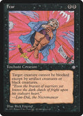 1995 Magic: The Gathering: Ice Age (ICE) - Fear (#124, Common) (, Lightly Played)