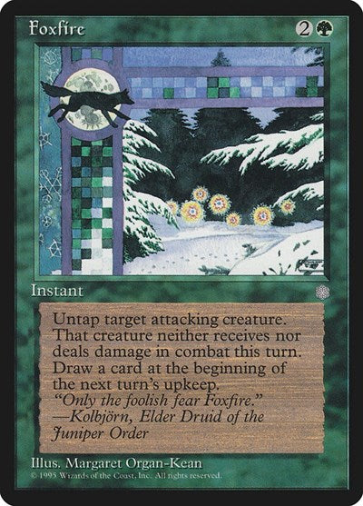 1995 Magic: The Gathering: Ice Age (ICE) - Foxfire (#238, Common) (, Near Mint)