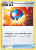2023 Pokemon: SWSH: Crown Zenith (CRZ) - Great Ball (#132/159, Uncommon) (, Near Mint)