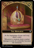 2023 Magic: The Gathering: Commander: Phyrexia: All Will Be One (ONC) - The Monarch Golem Double Sided Token (#22 // 18, T) (, Near Mint)