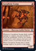 2023 Magic: The Gathering: Phyrexia: All Will Be One (ONE) - Cacophony Scamp (#124, Uncommon) (, Near Mint)