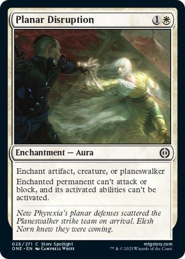 2023 Magic: The Gathering: Phyrexia: All Will Be One (ONE) - Planar Disruption (#28, Common) (, Near Mint)