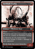 2023 Magic: The Gathering: Phyrexia: All Will Be One (ONE) - Sawblade Scamp Showcase (#292, Common) (, Near Mint)
