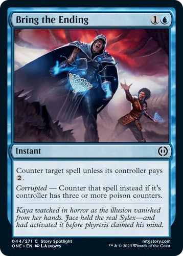2023 Magic: The Gathering: Phyrexia: All Will Be One (ONE) - Bring the Ending (#44, Common) (, Near Mint)