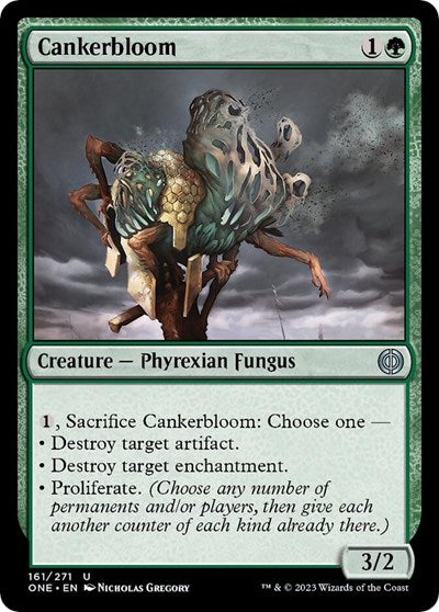2023 Magic: The Gathering: Phyrexia: All Will Be One (ONE) - Cankerbloom (#161, Uncommon) (, Near Mint)