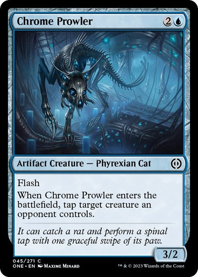 2023 Magic: The Gathering: Phyrexia: All Will Be One (ONE) - Chrome Prowler (#45, Common) (, Near Mint)