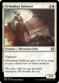 2023 Magic: The Gathering: Phyrexia: All Will Be One (ONE) - Orthodoxy Enforcer (#25, Common) (, Near Mint)