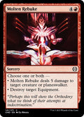 2023 Magic: The Gathering: Phyrexia: All Will Be One (ONE) - Molten Rebuke (#141, Common)