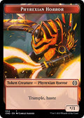2023 Magic: The Gathering: Phyrexia: All Will Be One (ONE) - Phyrexian Horror Token 004 (#4, T) (, Near Mint)