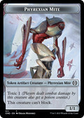 2023 Magic: The Gathering: Phyrexia: All Will Be One (ONE) - Phyrexian Mite Token 011 (#11, T) (, Near Mint)
