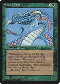1995 Magic: The Gathering: Ice Age (ICE) - Scaled Wurm (#262, Common) (, Near Mint)