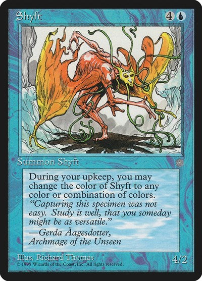 1995 Magic: The Gathering: Ice Age (ICE) - Shyft (#96, Rare) (, Near Mint)