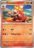 2023 Pokemon: SV01: Scarlet & Violet Base Set (SVI) - Crocalor (#037/198, Uncommon) (, Near Mint)