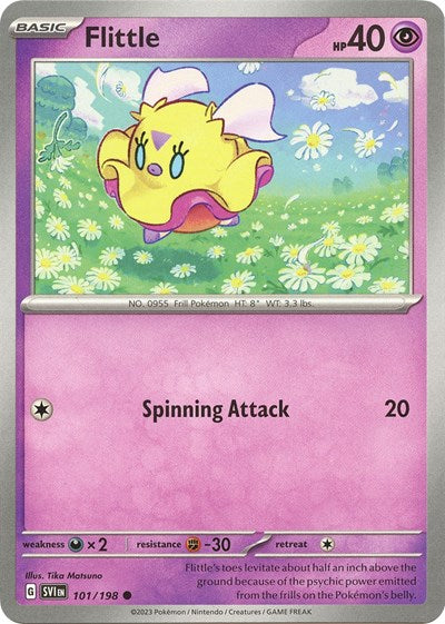 2023 Pokemon: SV01: Scarlet & Violet Base Set (SVI) - Flittle 101 198 (#101/198, Common) (, Near Mint)