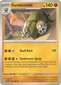 2023 Pokemon: SV01: Scarlet & Violet Base Set (SVI) - Sandaconda (#120/198, Uncommon) (, Near Mint)