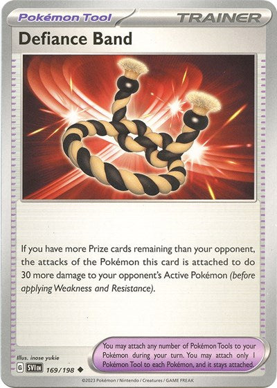 2023 Pokemon: SV01: Scarlet & Violet Base Set (SVI) - Defiance Band (#169/198, Uncommon) (, Near Mint)