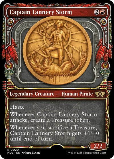 2023 Magic: The Gathering: March of the Machine: Multiverse Legends (MUL) - Captain Lannery Storm (#20, Rare) (, Near Mint)
