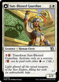 2023 Magic: The Gathering: March of the Machine (MOM) - Sun Blessed Guardian (#38, Uncommon) (, Near Mint)