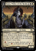 2023 Magic: The Gathering: March of the Machine (MOM) - Ayara Widow of the Realm Showcase (#296, Rare) (Foil, Lightly Played)