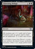 2023 Magic: The Gathering: March of the Machine (MOM) - Glistening Deluge (#107, Uncommon) (, Near Mint)