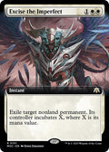 2023 Magic: The Gathering: Commander: March of the Machine (MOC) - Excise the Imperfect (Extended Art) (#101, Rare) (, Lightly Played)