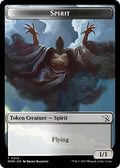 2023 Magic: The Gathering: March of the Machine (MOM) - Spirit Token 0014 (#14, T) (, Near Mint)