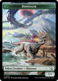 2023 Magic: The Gathering: March of the Machine (MOM) - Dinosaur Token (#7, T) (, Near Mint)